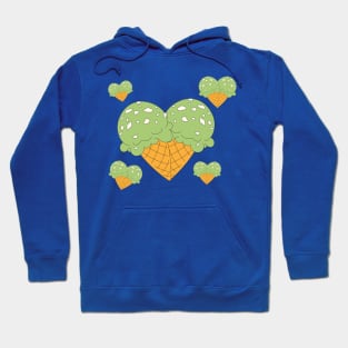 Ice Cream Green Tea Hoodie